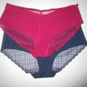 VICTORIA'S SECRET Lot of 2 Hiphuggers ~ XL ~ NWT